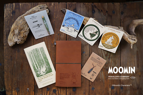 MOOMIN collaborates with TRAVELER’S COMPANY