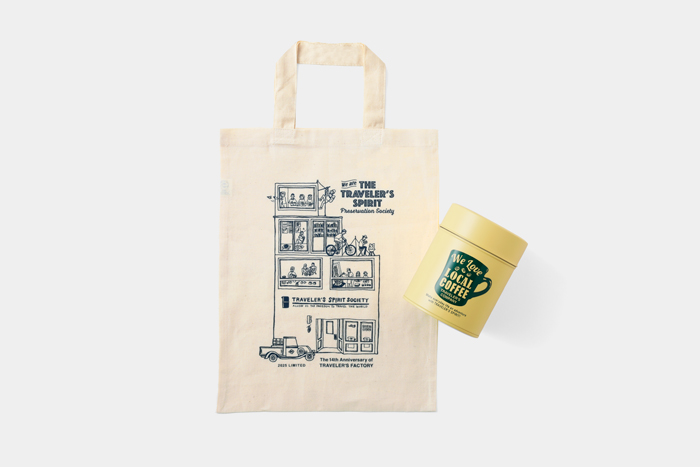 トラベラーズファクトリー 13周年記念缶セット トラベラーズファクトリー13周年記念缶セット