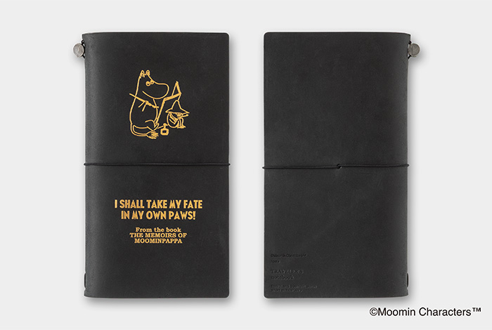 トラベラーズノートセット ムーミンパパの思い出 TRAVELER'S COMPANY トラベラーズノートセット（ムーミンパパの思い出