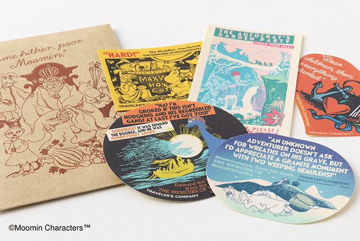 ムーミントラベラーズノート ムーミンパパの思い出 12月下旬頃お届け予定＊TRAVELER'S COMPANY トラベラーズノートセット