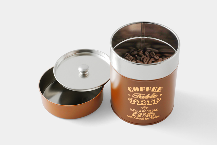 トラベラーズファクトリーの新しいコーヒー缶 トラベラーズ