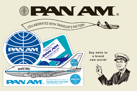 Pan Am ×トラベラーズファクトリー