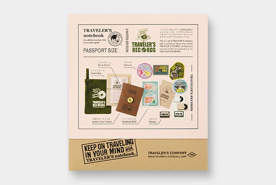 トラベラーズノート 限定セット レコード