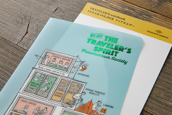 トラベラーズノート クリアホルダー 2026 (14499006)