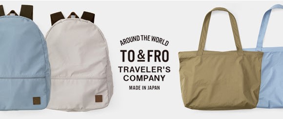 TO&FROコラボレーションにバックパックとレインバッグ登場！