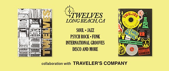 【TFA】TWELVES RECORD × TRC コラボレーションリフィルが登場します！