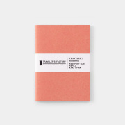 TF トラベラーズノート パスポートサイズ リフィル クラフト　ピンク (07100231)