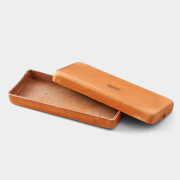 TF BVS モールドレザーペンケース キャメル